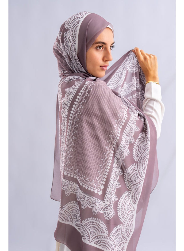 Alamki Mauve Lace - Image 2